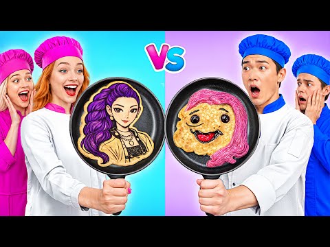 Reto De Cocina Niños vs. Niñas | Trucos y Recetas de Cocina por Multi DO Challenge thumbnail