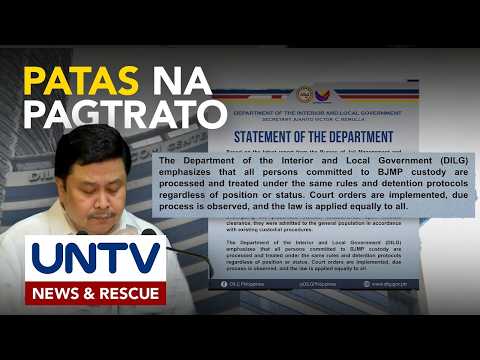 Sen. Jinggoy Estrada at 3 kapwa akusado, naka-detine kasama ng iba pang mga preso thumbnail