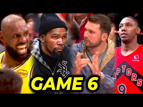 Binuhos na ni LeBron lahat sa Game 6, si Luka naman ang nang-asar kay KD| Miracle shot, TOR vs CLE thumbnail