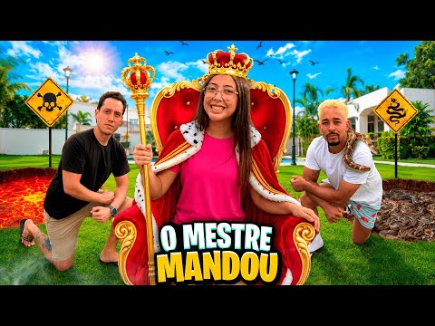 VIREI A MESTRE POR 24 HORAS E ELES TIVERAM QUE OBEDECER! *Deu certo isso? thumbnail