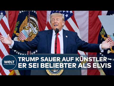 KULTURKAMPF IN DEN USA: Stars wollen nicht für Trump singen ‒ 250-Jahr-Freier vor dem Aus? thumbnail