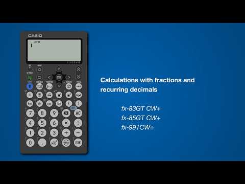 ClassWiz+: Basic Fraction Recurring Decimal thumbnail