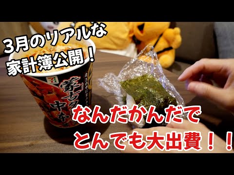 3月のリアルな変動費家計簿公開！ファスティングはやるもんじゃないし、ヤオコーで色々買ってきてました！【家計簿vlog最終回】 thumbnail