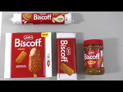 Biscoff Cookie, Biscoff Ice Cream, Biscoff Creme Sandwich thumbnail
