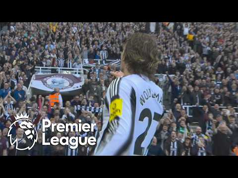 Nick Woltemade slots home Newcastle's opener against West Ham | Premier League | NBC Sports thumbnail