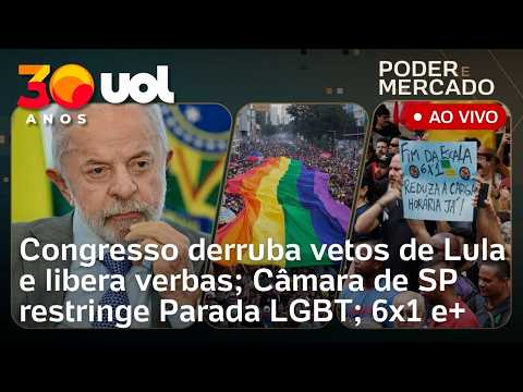 Congresso libera verbas para municípios antes da eleição; Câmara de SP restringe Parada LGBT; 6x1 e+ thumbnail
