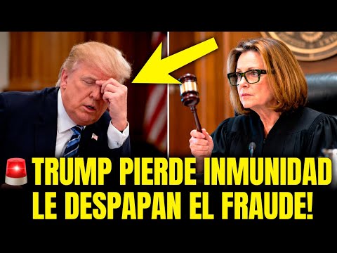 🚨TRUMP EN JAQUE! 35 JUECES LE QUITAN SU INMUNIDAD! LE DESTAPAN FRAUDE! thumbnail