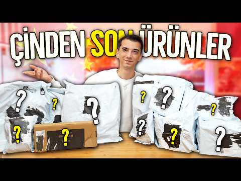 Çin'den Aldığım Son Ürünler! Toplu Paket Açılışı thumbnail