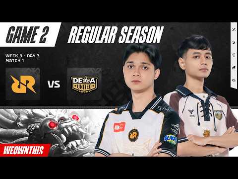 RRQ vs DEWA | Regular Season Week 9 Day 3 | Game 2 | #MPLIDS17 thumbnail