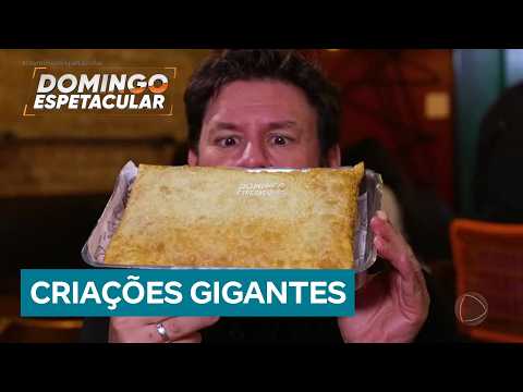 Comendo Por Aí: feira gastronômica exibe pastel de quase 1 kg thumbnail