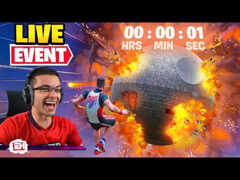 NickEh30 reacts to Death Star Live Event in Fortnite! thumbnail