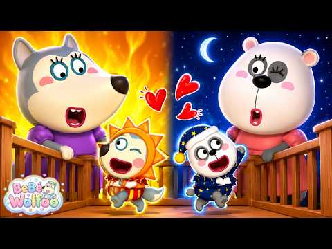 Bebé Wolfoo | ¿Mamá Sol o Mamá Luna? | Dibujos animados para niños thumbnail
