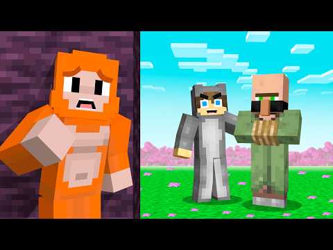 I RESCUED My Best Friend in Minecraft Cherry Island thumbnail