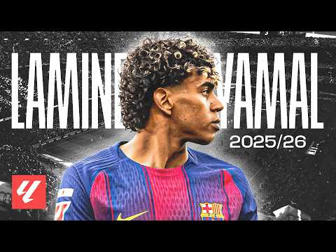 TODOS los GOLES y ASISTENCIAS de LAMINE YAMAL en LALIGA 2025/26 thumbnail