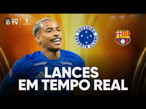 CRUZEIRO X BARCELONA: LIBERTADORES | LANCES EM TEMPO REAL | NOCHE DE COPA thumbnail