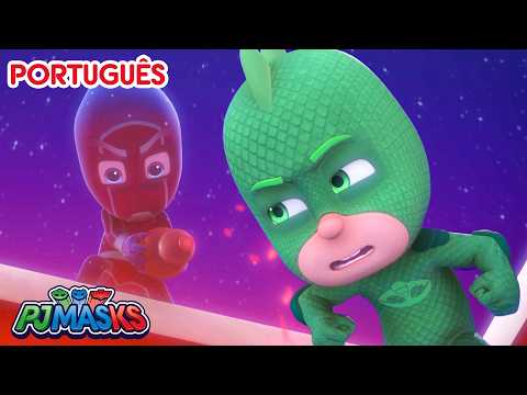 Lagartixo Vs. O Vulcão de Grude! 🦎 PJ Masks em Português episódios completos 🦸 Desenhos animados thumbnail