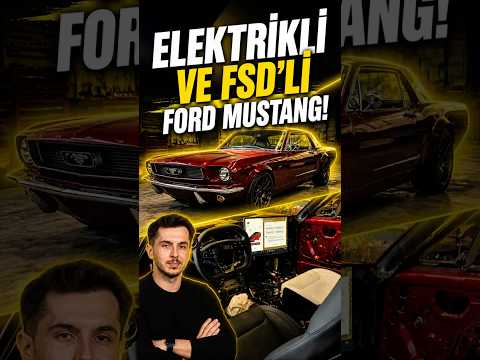 🔥 1966 model Mustang, Tesla'ya dönüştürüldü! FSD bile çalışıyor! thumbnail