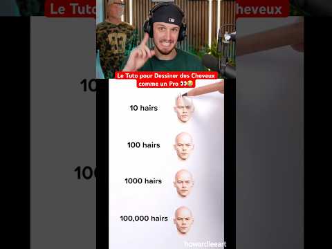 Le Tuto pour Dessiner des Cheveux comme un Pro 👀😭 thumbnail