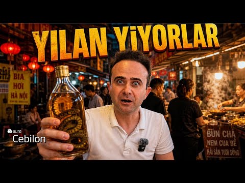 Yılan Yenen Şehir HANOİ’ye Geldim - İşte ŞAŞIRTICI VİETNAM SOKAKLARI thumbnail