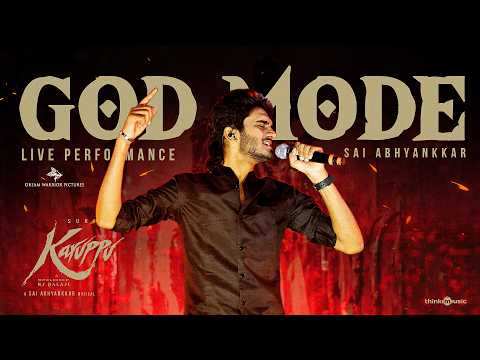 God Mode - Live Performance | Suriya's Karuppu | RJB | @SaiAbhyankkar| Dream Warrior Pictures thumbnail