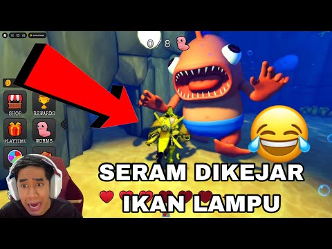 SERAM IKAN LAMPU KEJAR AQIL 😨 FISHBAIT ESCAPE 😂 thumbnail