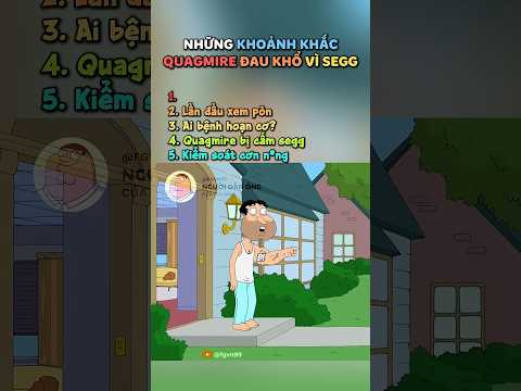 Những khoảnh khắc khổ nhất của Quagmire  #familyguy #longtieng #funny thumbnail