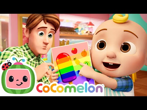 The Rainbow Popsicle Cafe ?? + Super Muffin Man ? | CoComelon Nursery Rhymes & Kids Songs thumbnail