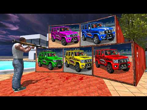 Franklin Found Colourful Bolero Mystery Container in Indian Bikes Driving 3d thumbnail