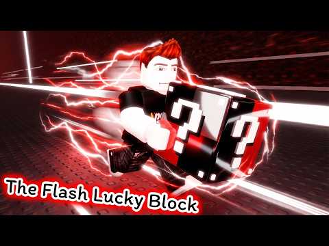 วิ่งเร็วกว่า The Flash พา Lucky Block ไปไกลจนเป็น Lucky Block หายาก Roblox Be Flash For Brainrots thumbnail