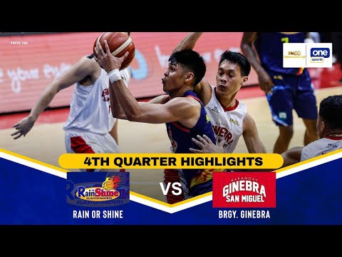RAIN OR SHINE vs BRGY GINEBRA | 4TH QUARTER HIGHLIGHTS | PBA SEASON 50 COMMISSIONER’S CUP SEMIS thumbnail