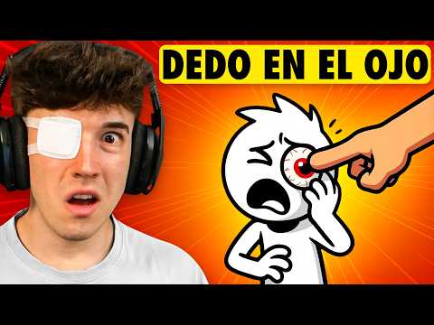 ¿QUE PASA SI TE METEN UN DEDO AL FONDO DEL OJO? thumbnail