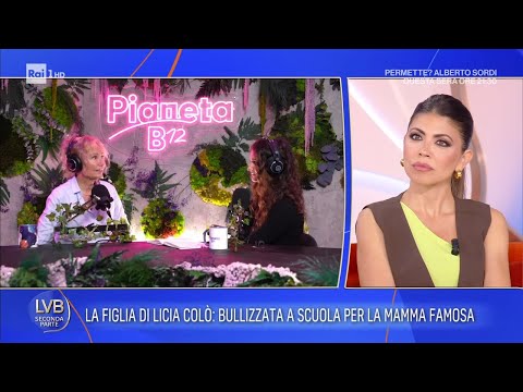La figlia di Licia Colò: "Bullizzata a scuola perché mia madre era famosa" - La volta buona 28/05/26 thumbnail