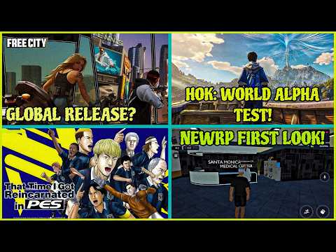 NewRP New Gameplay!, Honor Of Kings: World Alpha Test, Free City, Wuthering Waves 3.3 | Hindi | thumbnail