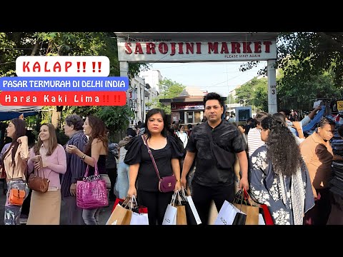 KALAP‼️Pasar Termurah Di Delhi India Harga Kaki Lima‼️ thumbnail