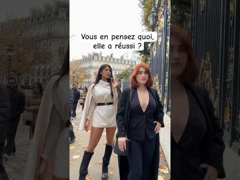 Vous en pensez quoi, elle a réussi ? thumbnail