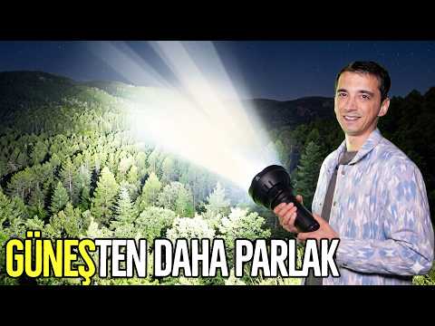 Güneşten 2 Kat Parlak El Feneri Aldım! (200.000 Lümen) thumbnail