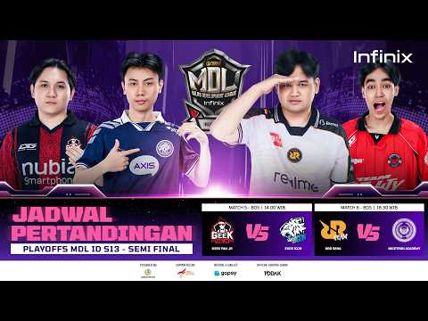 🔴LIVE | INFINIX MDL ID S13 | Babak Playoffs - Hari 3 thumbnail