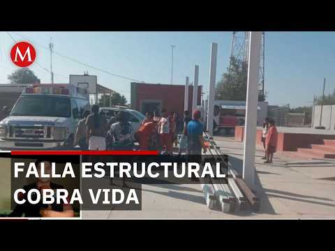 Muere menor tras colapso de barda en escuela de Monclova, Coahuila thumbnail