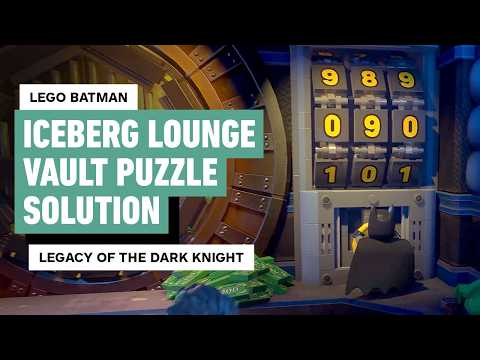 Lego Batman - Iceberg Lounge Vault Puzzle Solution (Legacy of the Dark Knight) thumbnail