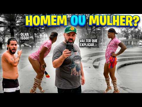 PEGADINHA - Homem ou mulher? thumbnail