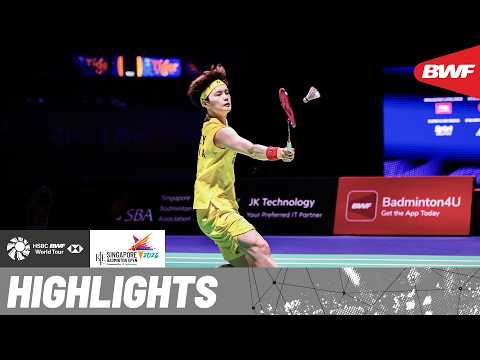 Akane Yamaguchi vs Wang Zhi Yi | World-class placement and precision thumbnail