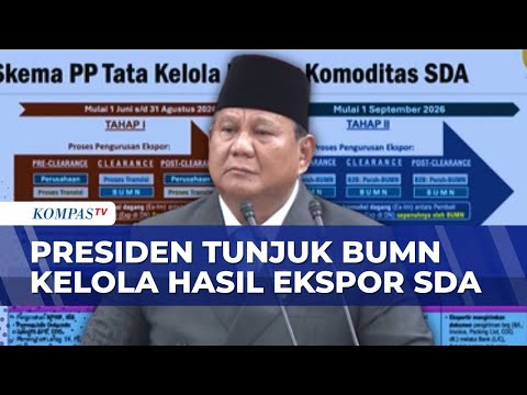 Presiden Prabowo Terbitkan PP soal Ekspor SDA Lewat BUMN thumbnail