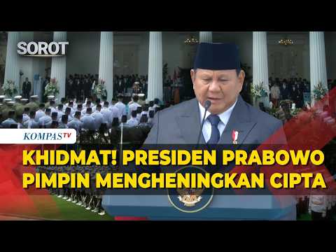 Penuh Khidmat! Presiden Prabowo Pimpin Mengheningkan Cipta hingga Momen Pembacaan UUD 1945 thumbnail