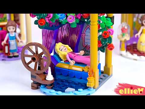 I built Aurora her bedchamber so that she can nap uninterrupted 🌹 LEGO custom display room build thumbnail