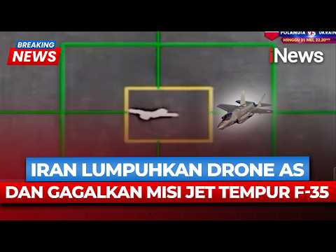 Garda Revolusi Iran Klaim Tembak Jatuh Drone AS dan Usir Jet Tempur F-35 dari Langit Iran | Terkini thumbnail