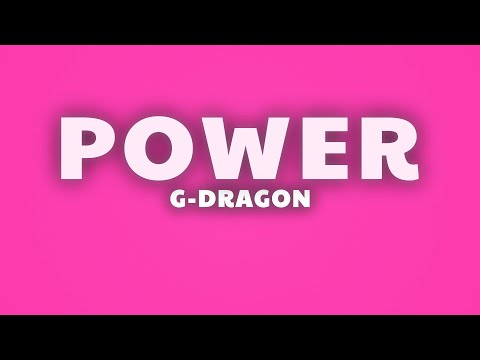 G-DRAGON - POWER (Lyrics) thumbnail