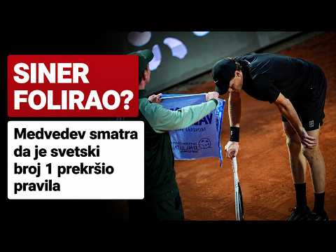 Siner povraćao, drhtale mu ruke, tražio prekid, Medvedev se bunio kod sudije I SPORT KLUB Tenis thumbnail