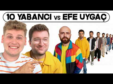 EFE UYGAÇ 10 YABANCI ARASINDAN EN YAKIN ARKADAŞINI BULMAYA ÇALIŞIYOR!? thumbnail