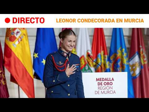 DIRECTO| La PRINCESA LEONOR recibe la MEDALLA de ORO de la REGIÓN de MURCIA| RTVE Noticias thumbnail