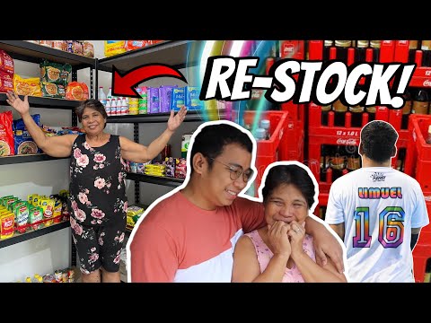 BONGGA! ITA-TILES ANG TINDAHAN! (NAG-RESTOCK + FEEDING STRAY DOGS!) 😍 thumbnail